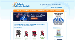 Desktop Screenshot of orlandostrollerrentals.com